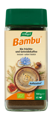 A.Vogel BAMBU® Bio Früchte – und Getreidekaffee Instant – sofort löslich, A-Nr.: 0657094 - 01