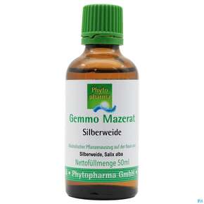 Gemmo Mazerat Silberweide Salix Alba Phytopharma 50ml, A-Nr.: 4493175 - 01