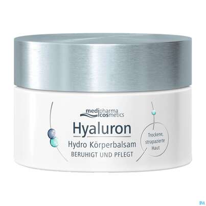Sie sehen eine Packung Hyaluron Hydro-koerper-lotion 200ml, Produktbild: 01 Hyaluron Hydro-koerper-lotion 200ml, A-Nr.: 5955028 - 01