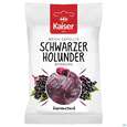 Sie sehen eine Packung Kaiser Bonbons Schwarzer Holunder 2645 90g, Produktbild: 02 Kaiser Bonbons Schwarzer Holunder 2645 90g, A-Nr.: 4042550 - 02