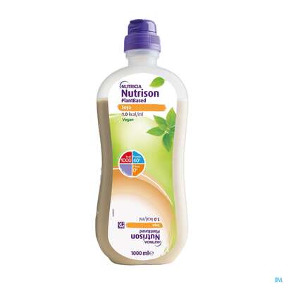 Sie sehen eine Packung Nutrison 1000ml Sondennahrung Smart Pack Soya Plantbased 8st, Produktbild: 01 Nutrison 1000ml Sondennahrung Smart Pack Soya Plantbased 8st, A-Nr.: 5829128 - 01