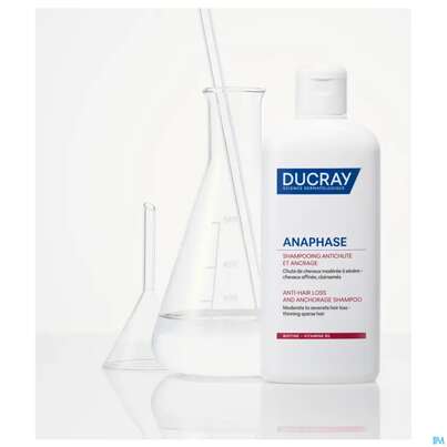 Sie sehen eine Packung Shampoon Ducray Anaphase Haarausfall Chronisch 200ml, Produktbild: 04 Shampoon Ducray Anaphase Haarausfall Chronisch 200ml, A-Nr.: 5961448 - 04