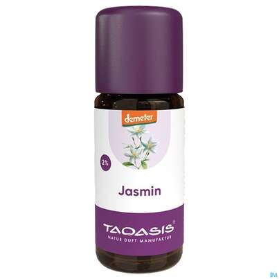 Sie sehen eine Packung Aetherische Oele Taoasis Jasmin 2% 10ml, Produktbild: 02 Aetherische Oele Taoasis Jasmin 2% 10ml, A-Nr.: 3164009 - 02