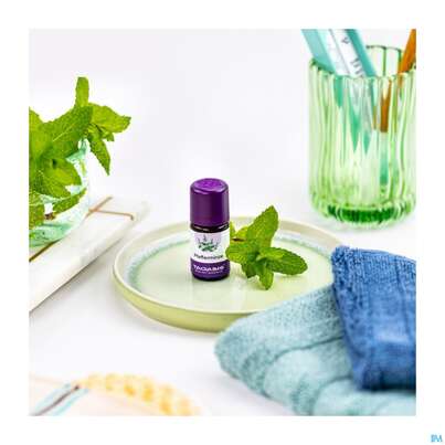 Sie sehen eine Packung Aetherische Oele Taoasis Bio/demeter Pfefferminze 5ml, Produktbild: 06 Aetherische Oele Taoasis Bio/demeter Pfefferminze 5ml, A-Nr.: 3165291 - 06