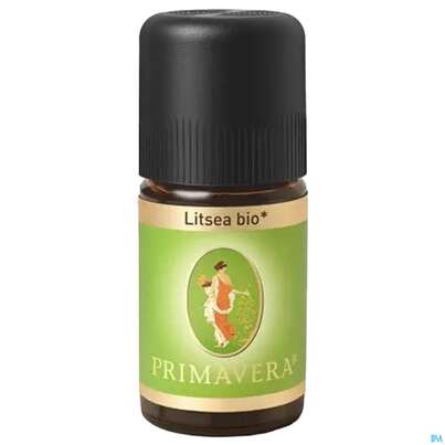 Sie sehen eine Packung Aetherische Oele Primavera Litsea Bio 5ml, Produktbild: 03 Aetherische Oele Primavera Litsea Bio 5ml, A-Nr.: 2583425 - 03
