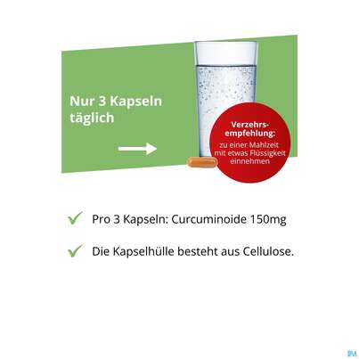 Sie sehen eine Packung Curcumin Kapseln Extrakt 45 Dr.wolz Nr 60553 90st, Produktbild: 11 Curcumin Kapseln Extrakt 45 Dr.wolz Nr 60553 90st, A-Nr.: 4289983 - 11