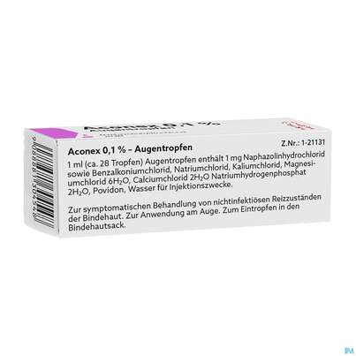 Aconex Augentropfen 10ml, A-Nr.: 1304541 - 08