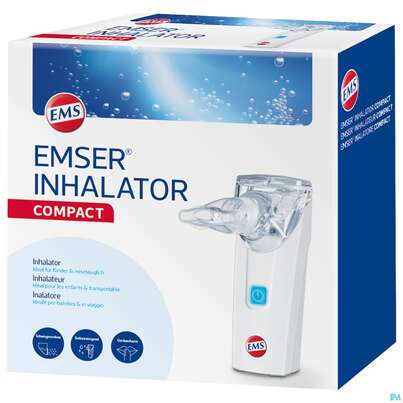 Sie sehen eine Packung Inhalatoren U.zubehoer Geraet Emser/inhalator/compact Tragbar 1st, Produktbild: 06 Inhalatoren U.zubehoer Geraet Emser/inhalator/compact Tragbar 1st, A-Nr.: 5157060 - 06