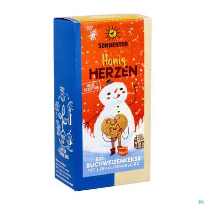Sie sehen eine Packung Sonnentor Bio Honigherzen 00959 100g, Produktbild: 05 Sonnentor Bio Honigherzen 00959 100g, A-Nr.: 4039476 - 05