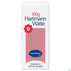 Verbandwatte Baumwolle/100% -hartmann 100g, A-Nr.: 0691932 - 01
