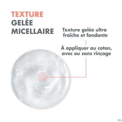 Sie sehen eine Packung Avene Basispflege Mizellengel 200ml, Produktbild: 04 Avene Basispflege Mizellengel 200ml, A-Nr.: 5724286 - 04