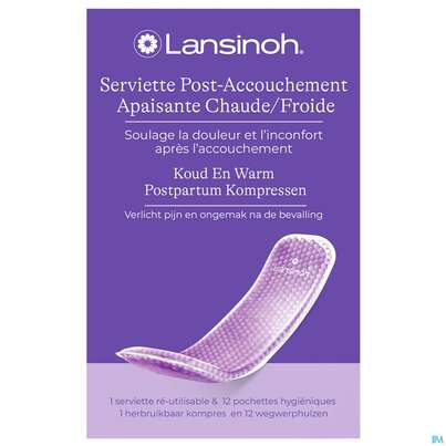Sie sehen eine Packung Kalt/warm Therapie Kompressen Lansinoh Wochenbett 1st, Produktbild: 03 Kalt/warm Therapie Kompressen Lansinoh Wochenbett 1st, A-Nr.: 5576791 - 03