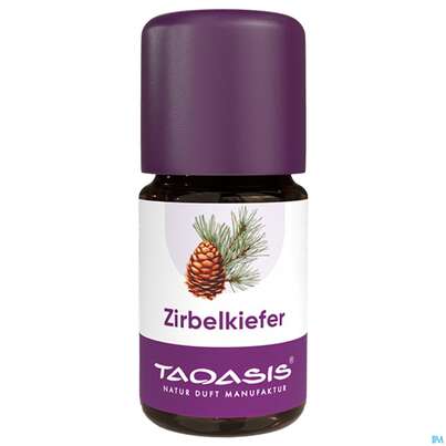 Sie sehen eine Packung Aetherische Oele Taoasis Zirbelkiefer Bio 5ml, Produktbild: 02 Aetherische Oele Taoasis Zirbelkiefer Bio 5ml, A-Nr.: 4775956 - 02