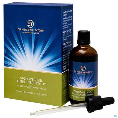 Sie sehen eine Packung Stoffwechsel Dr.toeth Eisen Energetikum 100ml, Produktbild: 08 Stoffwechsel Dr.toeth Eisen Energetikum 100ml, A-Nr.: 4034036 - 08