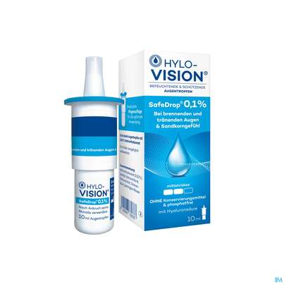 Augentropfen Hylo-vision Safe Drop 0,1% 10ml, A-Nr.: 4118997 - 07