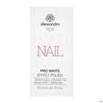 Sie sehen eine Packung Alessandro Nagellack Pro White Lack 10ml, Produktbild: 01 Alessandro Nagellack Pro White Lack 10ml, A-Nr.: 5178122 - 01