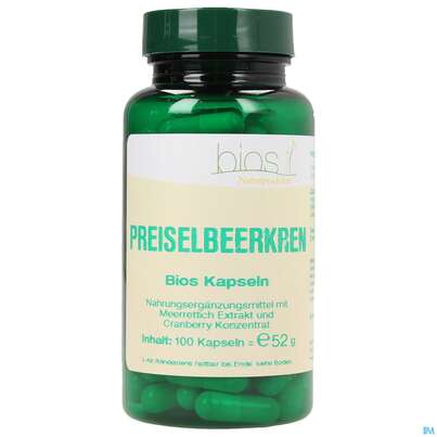 Bios Preiselbeerkren 100 Kapseln, A-Nr.: 4185806 - 01