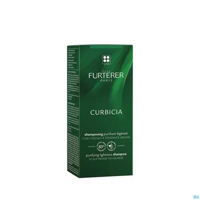 Sie sehen eine Packung Furterer Curbicia Sanft Reinigendes Shampoo 150ml, Produktbild: 02 Furterer Curbicia Sanft Reinigendes Shampoo 150ml, A-Nr.: 5624231 - 02