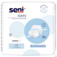 Sie sehen eine Packung Inkontinenz Einlagen Seni San Uni 30st, Produktbild: 02 Inkontinenz Einlagen Seni San Uni 30st, A-Nr.: 3586621 - 02