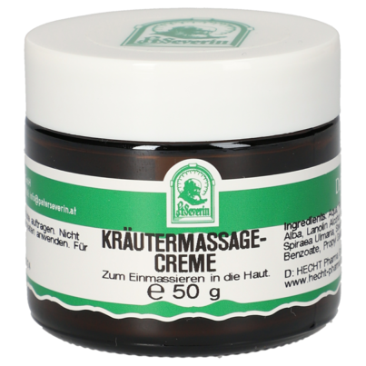 Sie sehen eine Packung KRAEUTERMASSAGECREME ST. SEVERIN 50G, Produktbild: 01 KRAEUTERMASSAGECREME ST. SEVERIN 50G, A-Nr.: 0878702 - 01
