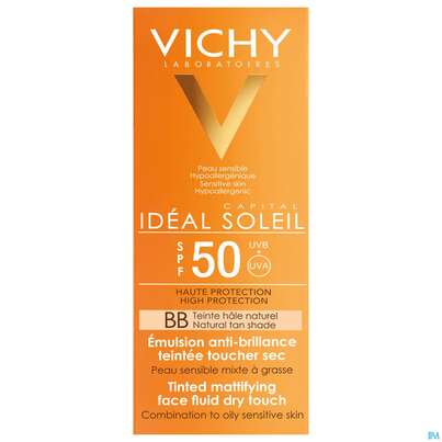 Sonnenprodukte Vichy Ideal Soleil Bb Dry Touch Fluid Lsf50 50ml, A-Nr.: 4180849 - 01