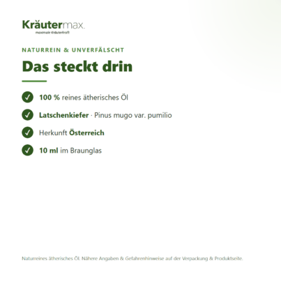 Latschenkiefer Öl 10 ml, A-Nr.: 4318733 - 03