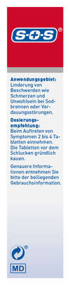 Sie sehen eine Packung SOS Sodbrennen-Blocker DUAL KTA 20ST, Produktbild: 03 SOS Sodbrennen-Blocker DUAL KTA 20ST, A-Nr.: 6142155 - 03