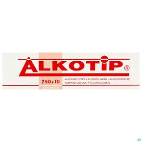 Alkoholtupfer Alkotip 70% 250st, A-Nr.: 2662053 - 01