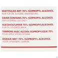 Sie sehen eine Packung Alkoholtupfer Alkotip 70% 250st, Produktbild: 06 Alkoholtupfer Alkotip 70% 250st, A-Nr.: 2662053 - 06