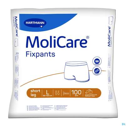 Inkontinenz Molicare Fixpants Netzhoeschen Short Leg Gr L 100st, A-Nr.: 4743844 - 01