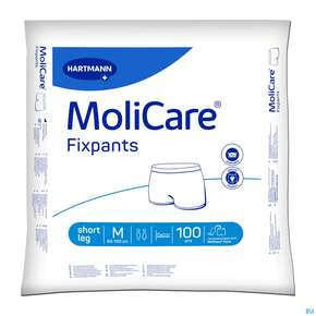Inkontinenz Molicare Fixpants Netzhoeschen Short Leg Gr M 100st, A-Nr.: 4743838 - 01