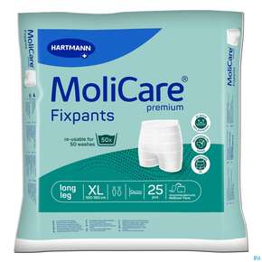 Inkontinenz Molicare Fixpants/premium Long Leg Xl Gruen 25st, A-Nr.: 3208913 - 01