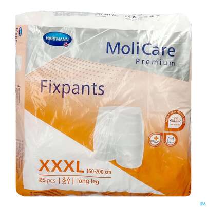 Sie sehen eine Packung Inkontinenz Molicare Fixpants/premium Long Leg Xxxl Orange 25st, Produktbild: 04 Inkontinenz Molicare Fixpants/premium Long Leg Xxxl Orange 25st, A-Nr.: 4173938 - 04