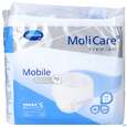 Sie sehen eine Packung Inkontinenz Molicare Premium/mobile/6 Tropfen Blau S 60-90cm 14st, Produktbild: 03 Inkontinenz Molicare Premium/mobile/6 Tropfen Blau S 60-90cm 14st, A-Nr.: 3094591 - 03