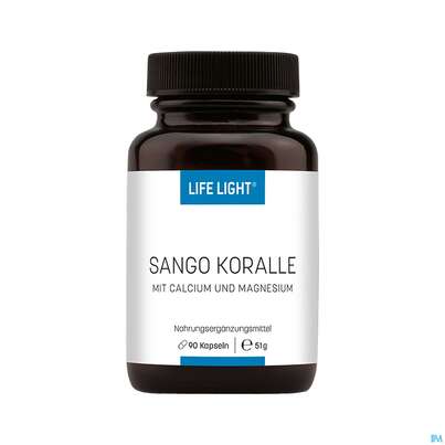Sie sehen eine Packung Life Light Kapseln Sango Koralle 90st, Produktbild: 01 Life Light Kapseln Sango Koralle 90st, A-Nr.: 2887680 - 01