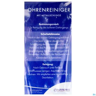 Sie sehen eine Packung Ohrenreiniger -healthcare+metallschlinge Ju 79 1st, Produktbild: 03 Ohrenreiniger -healthcare+metallschlinge Ju 79 1st, A-Nr.: 2949547 - 03