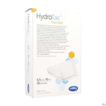 Schaumverband Hydrotac Comfort 6,5x 10cm 10st, A-Nr.: 4134016 - 02