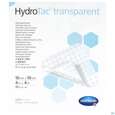 Sie sehen eine Packung Schaumverband Hydrotac Transparent 10x10cm 10st, Produktbild: 01 Schaumverband Hydrotac Transparent 10x10cm 10st, A-Nr.: 5310538 - 01