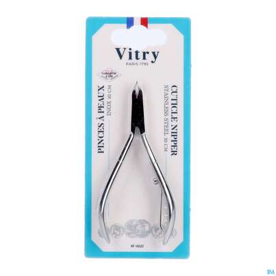 Sie sehen eine Packung Vitry Nagelhautzange 10cm 1pc, Produktbild: 03 Vitry Nagelhautzange 10cm 1pc, A-Nr.: 4627753 - 03