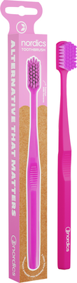 Nordics Öko Zahnbürste Premium PLA Pink, A-Nr.: 5666927 - 01