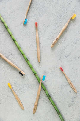 Nordics Öko Zahnbürsten Bambus Family Pack 2x Erwachsene 2x Kids, A-Nr.: 5666867 - 03