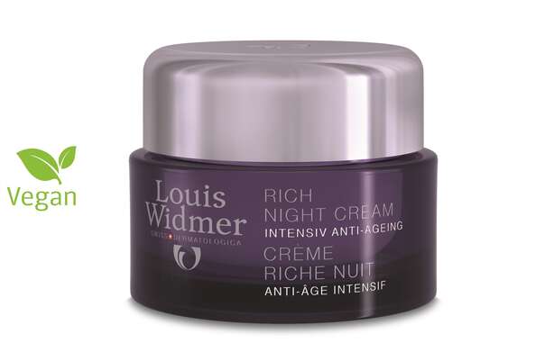 Sie sehen eine Packung Widmer Rich Night Cream, Produktbild: 01 Widmer Rich Night Cream, A-Nr.: 4900901 - 01
