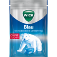 Sie sehen eine Packung WICK BLAU zfr. 72g, Btl., Produktbild: 01 WICK BLAU zfr. 72g, Btl., A-Nr.: 3833516 - 01