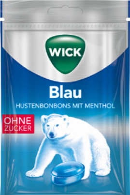 WICK BLAU zfr. 72g, Btl., A-Nr.: 3833516 - 01