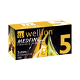 WELL105 Wellion MEDFINE plus Pennadeln, 5 mm, 100 Stück, A-Nr.: 4487022 - 02