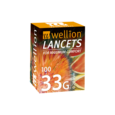Wellion 33G Lanzetten, 100 Stk., A-Nr.: 3387502 - 01