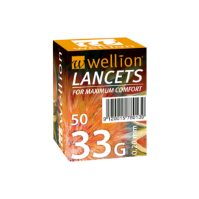 Wellion 33G Lanzetten, 50 Stk., A-Nr.: 3144716 - 01