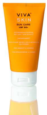 Sie sehen eine Packung Viva Skin Sun Care LSF50+ 50ml, Produktbild: 01 Viva Skin Sun Care LSF50+ 50ml, A-Nr.: 4256883 - 01