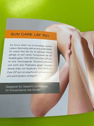 Sie sehen eine Packung Viva Skin Sun Care LSF50+ 50ml, Produktbild: 03 Viva Skin Sun Care LSF50+ 50ml, A-Nr.: 4256883 - 03