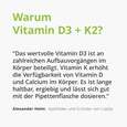 Sie sehen eine Packung Casida Vitamin D3 + K2 Tropfen, Produktbild: 02 Casida Vitamin D3 + K2 Tropfen, A-Nr.: 5339022 - 02
